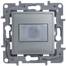 Датчик движения Legrand Etika без нейтрали, алюминий 672417