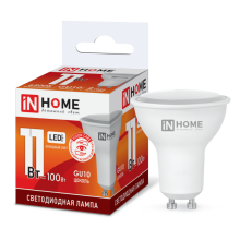 11Вт 6500К GU10 лампа светодиодная IN HOME LED-JCDRC-VC 230В 990Лм