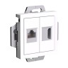 Розетка HDMI+Интернет RG45 кат.5Е Schneider Electric Atlasdesign