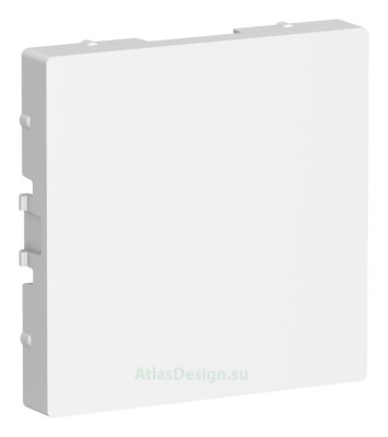 Заглушка без суппорта для многопостовых рамок Schneider Electric Atlasdesign,белый