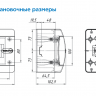Щит накладной Tekfor IP41 6М непрозрачная белая дверь