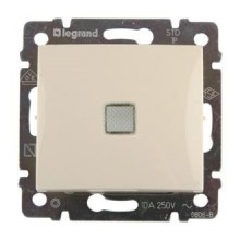 Переключатель промежуточный Legrand Valena Classic с подсветкой, слоновая кость 774348