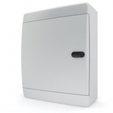 Щит накладной Tekfor IP41 18М непрозрачная белая дверь