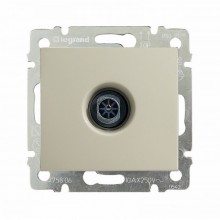 Розетка TV Legrand Valena Classic звезда 1,5 дБ, слоновая кость 774329