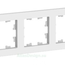 Рамка 5-пост Schneider Electric Atlasdesign белый