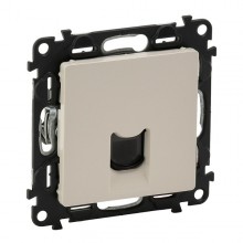 Розетка телефонная Legrand Valena Life RJ-11, 1 выход, слоновая кость 753538