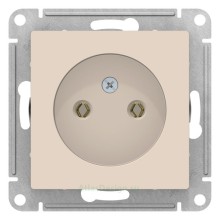 Розетка Schneider Electric Atlasdesign, без заземлением, винтовые клеммы