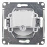 Розетка Schneider Electric Atlasdesign, без заземлением, винтовые клеммы