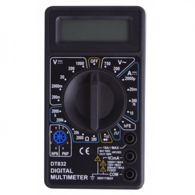 Портативный мультиметр PROconnect M832 (DT832)
