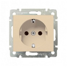 Набор 6 розеток 2К+З Legrand Valena Classic слоновая кость 694390