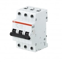S203 C80 6 aК Выключатель автоматический трехполюсный ABB