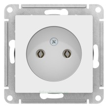Розетка Schneider Electric Atlasdesign, без заземлением, винтовые клеммы
