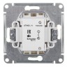 Выключатель 1-клавишный Schneider Electric Atlasdesign