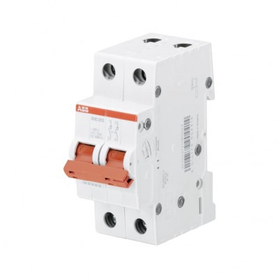 SHD202/40 Рубильник двухполюсный ABB, красный