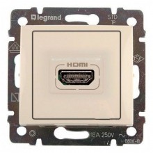 Розетка HDMI Legrand Valena Classic для аудио/видеоустройств, слоновая кость 774185