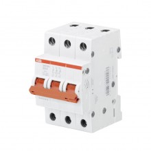 SHD203/63 Рубильник трехполюсный ABB, красный