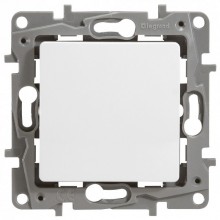 Переключатель одноклавишный Legrand Etika белый 672205