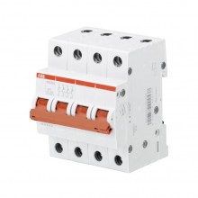 SHD204/40 Рубильник четырехполюсный ABB, красный