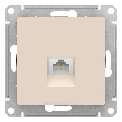 Розетка телефонная RJ11 Schneider Electric Atlasdesign
