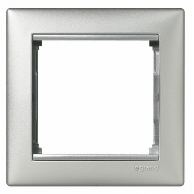 Рамка Legrand Valena Classic на 1 пост, алюминий
