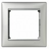 Рамка Legrand Valena Classic на 1 пост, алюминий