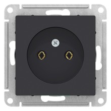 Розетка Schneider Electric Atlasdesign, без заземлением, винтовые клеммы