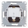 Розетка Schneider Electric Atlasdesign, с заземлением, винтовые клеммы