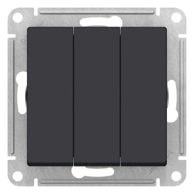 Выключатель 3-клавишный Schneider Electric Atlasdesign