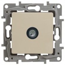 Розетка TV Legrand Etika звезда 2 дБ, слоновая кость 672351