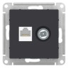 Розетка компьютерная RJ45+РозеткаTV, категория 5Е Schneider Electric Atlasdesign
