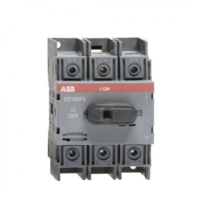 OT100F3 до 100А Рубильник трехполюсный ABB(с резервн.ручкой)