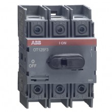 OT125F3 до 125А Рубильник трехполюсный ABB(с резервн.ручкой)