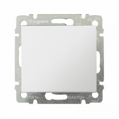 Переключатель одноклавишный Legrand Valena Classic белый 774406