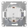 Розетка Schneider Electric Atlasdesign, с заземлением, винтовые клеммы