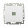 Переключатель одноклавишный Legrand Valena Classic с подсветкой, белый 774426