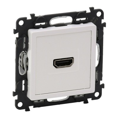 Розетка HDMI Legrand Valena Life для аудио/видеоустройств, белая 753171