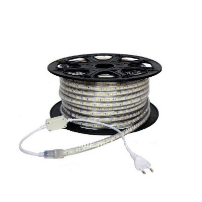 14,4Вт/м 120LED 220В 6000К лента светодиодная IP68