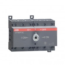 OT80F3C до 80А Реверсивный рубильник трехполюсный ABB(с резервн.ручкой)