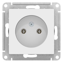 Розетка Schneider Electric Atlasdesign, без заземлением, винтовые клеммы