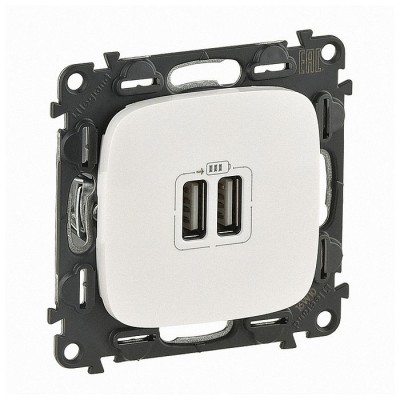 Зарядное устройство Legrand Valena Allure жемчуг 754999