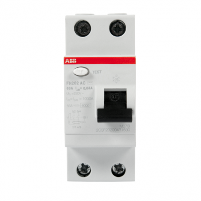 FH202 AC-63/0,03 УЗО двухполюсный ABB