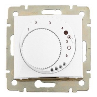 Терморегулятор Legrand Valena Classic для теплых полов, белый 770091