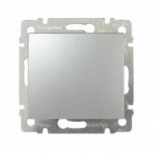 Кнопка Legrand Valena Classic алюминий 770111