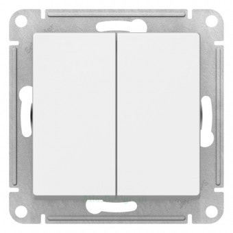Перекрестный Переключатель 2-клавишный Schneider Electric Atlasdesign