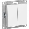 Перекрестный Переключатель 2-клавишный Schneider Electric Atlasdesign
