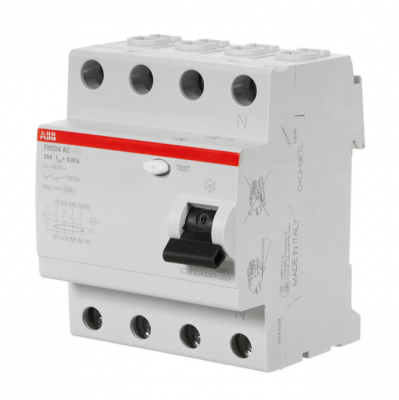 FH204 AC-25/0,03 УЗО четырехполюсный ABB
