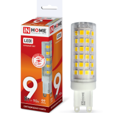 9Вт 4000К G9 лампа светодиодная IN HOME LED-JCD-VC 230В 810Лм