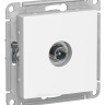 Розетка TV проходная Schneider Electric Atlasdesign 4 дБ, белая